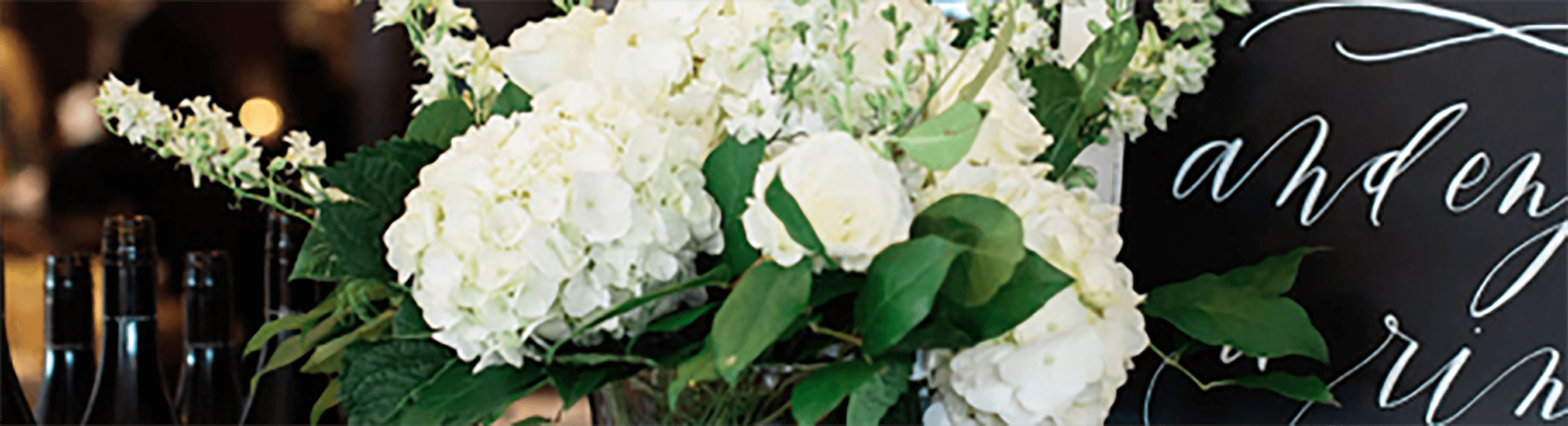 white flowers in a vase